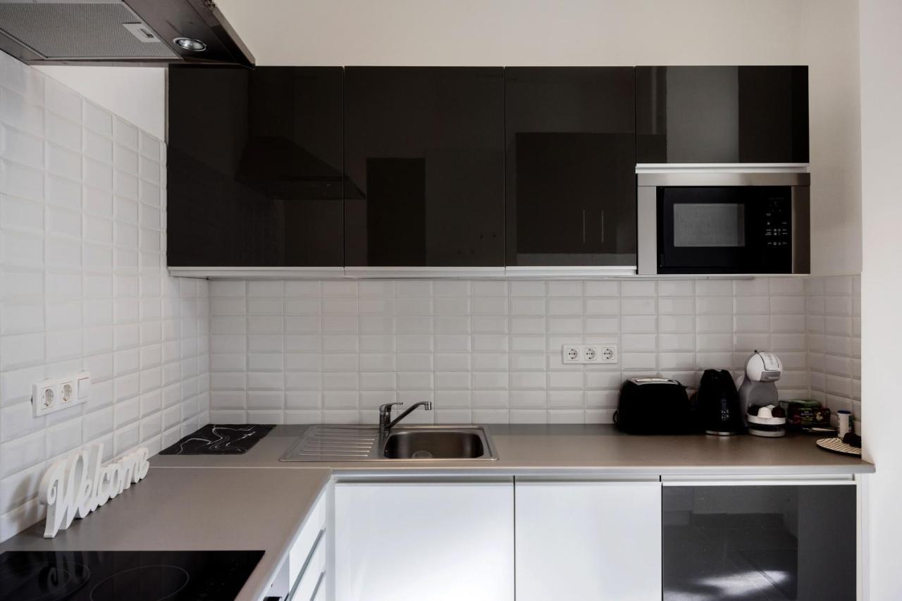 Elegant Studio In Central Boedapest Buitenkant foto